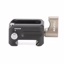 TILTA NATO Clamp to Cold Shoe Adapter Black