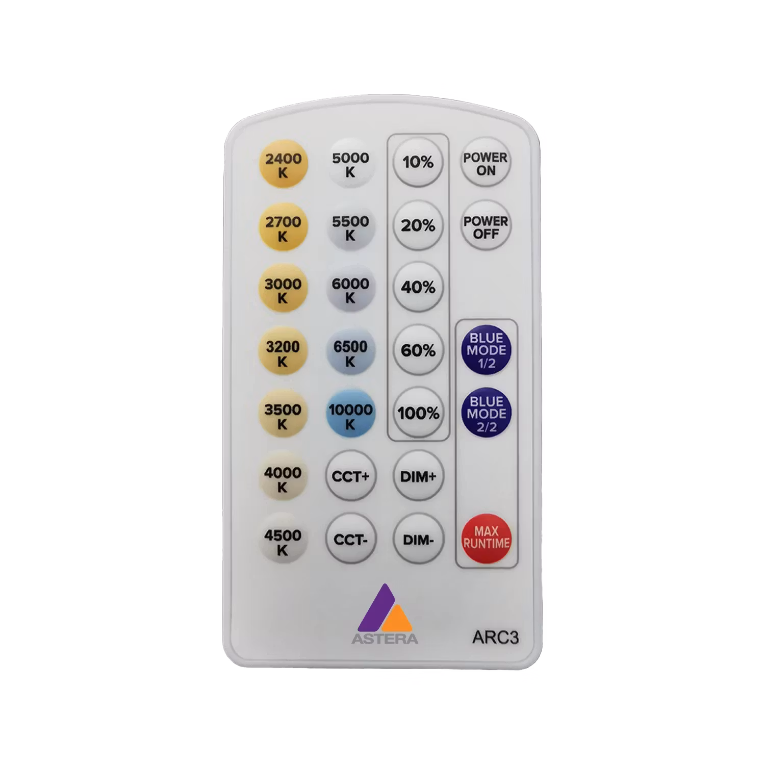 Astera Astera Infrared White Remote Control
