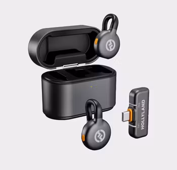 Hollyland LARK M2S Duo Wireless Lavalier Microphone with USB-C Plug Duo