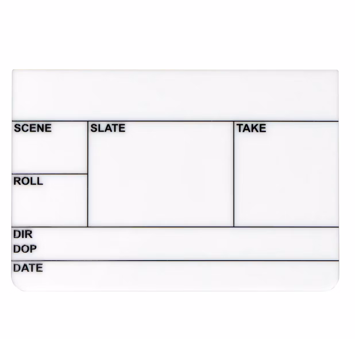 Filmsticks Gripsticks Grey Scale Sticks Clapperboard Kit (UK/EU) - Medium