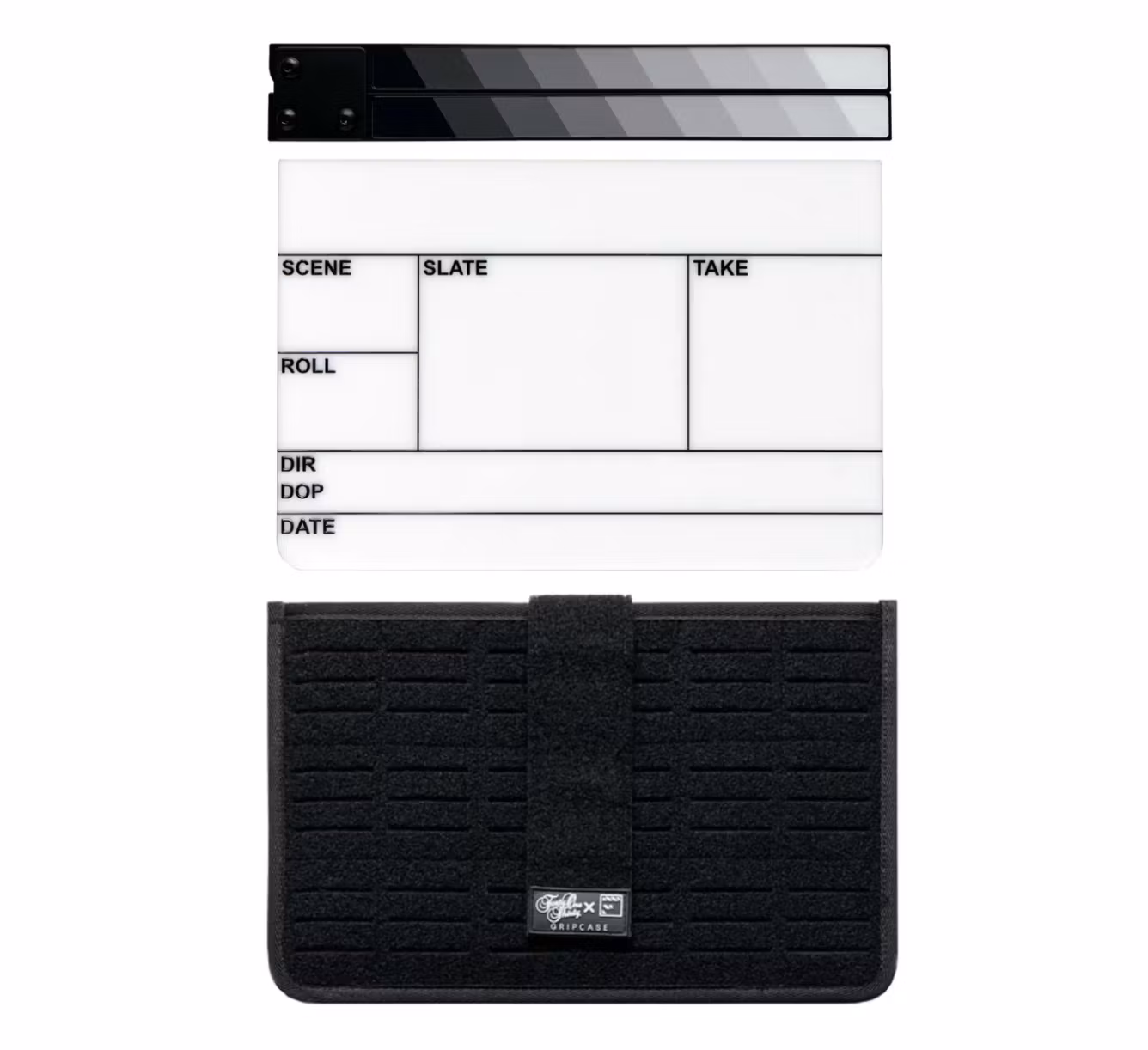 Filmsticks Gripsticks Grey Scale Sticks Clapperboard Kit (UK/EU) - Medium