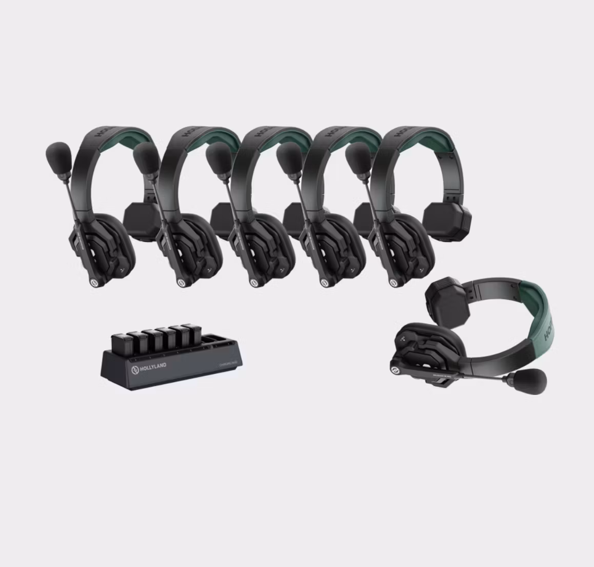 Hollyland Solidcom SE Pro- 6 Person Noise Cancelling Headset Intercom