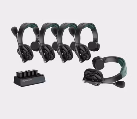 Hollyland Solidcom SE Pro- 5 Person Noise Cancelling Headset Intercom