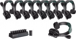 Hollyland Solidcom SE Pro- 9 Person Noise Cancelling Headset Intercom
