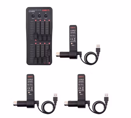 SWIT LA-WR8 Tx+3Rx 7x8ch Pocket W-DMX 1*Tx + 3*Rx