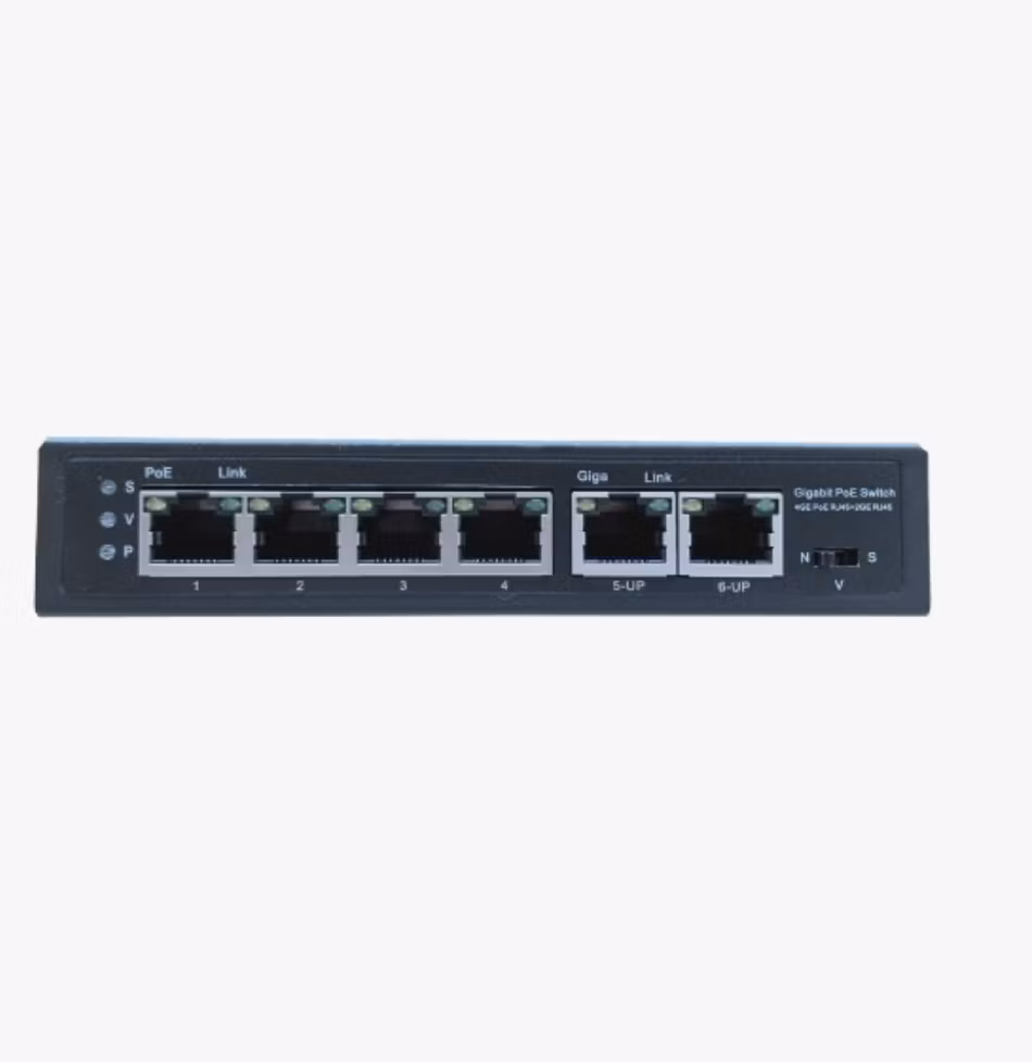 LinkIT 4-ports PoE plus plus Switch 90W