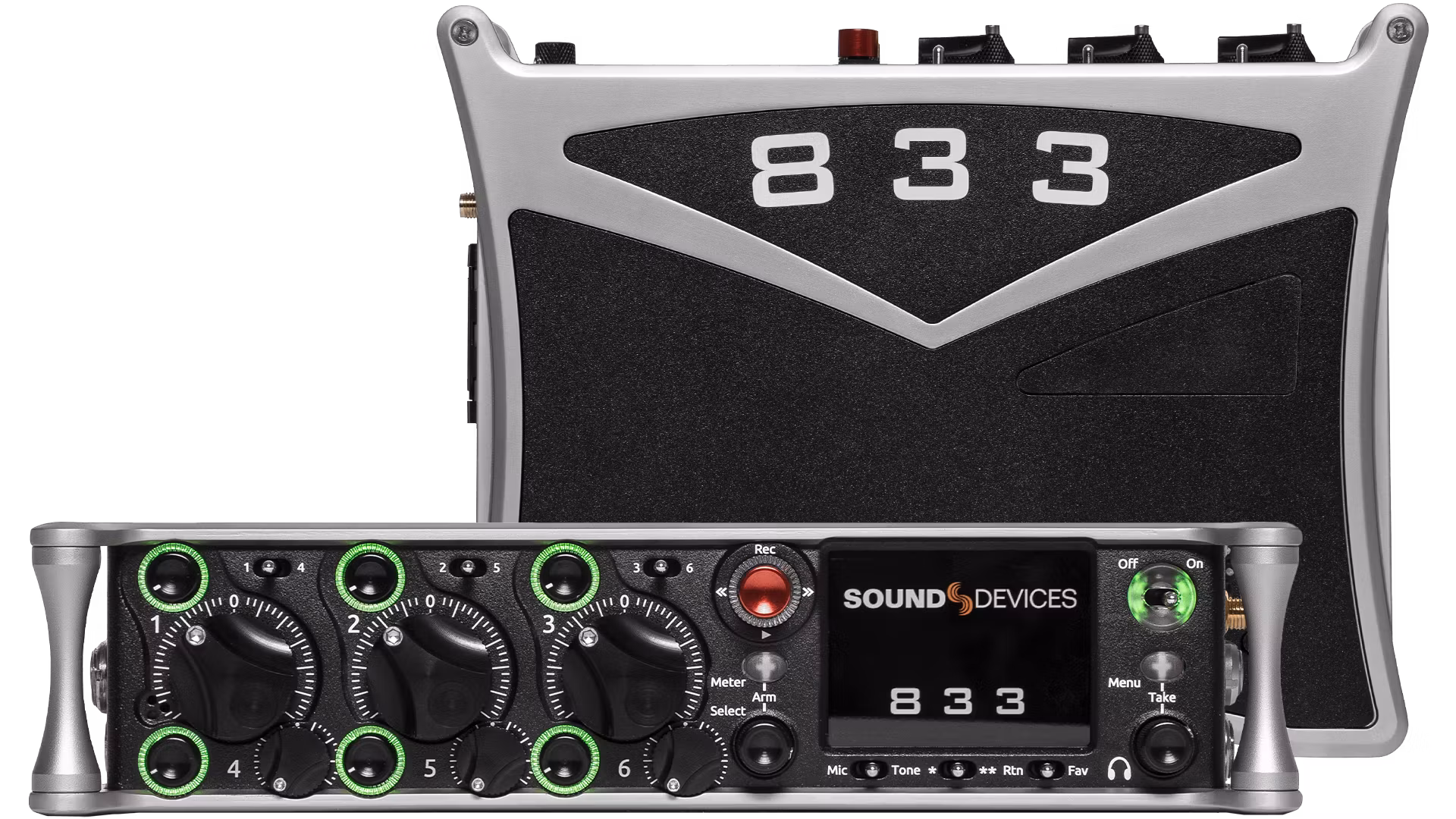 Sound Devices 833 Portable Compact Mixer-Recorder ljudmixer, Engmixer