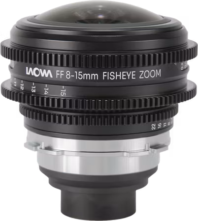 Laowa 8-15mm T2.9 FF Zoom Fisheye Cine - Arri PL