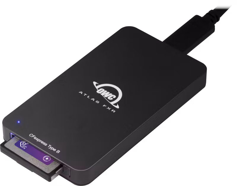 OWC Cardreader Atlas FXR Thunderbolt + USB CFExpress Type B