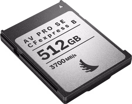 Angelbird CFexpress 4.0 Type B AV PRO SE CFexpress B v4 MK2, R3700/W1100 SR3500/SW1050 (4.0) 512GB