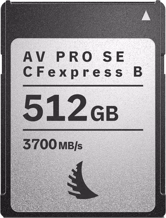 Angelbird CFexpress 4.0 Type B AV PRO SE CFexpress B v4 MK2, R3700/W1100 SR3500/SW1050 (4.0) 512GB