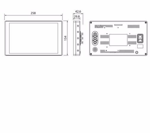 TVLogic F-10H, 10" Field Monitor with 1400 nits of brightness