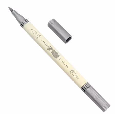 Gafer.pl Märkpenna Dual Tip Metallic