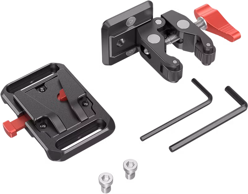 SmallRig 2989 Battery Plate Mini V-Mount Crab Clam
