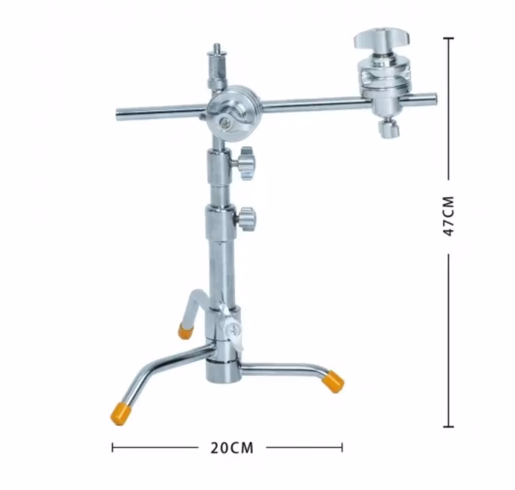 Mini Pocket C-Stand with Grip Head