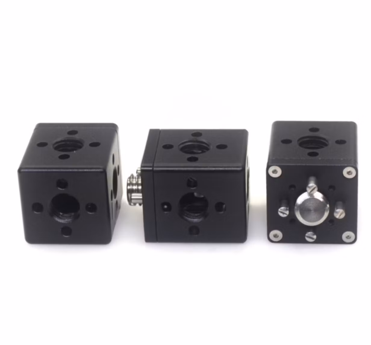 Cheese Cube 25mm Extent Adapter with 3/8 and Locating Pins for Camera and Transmitter and Monitor, 1PC