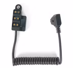 D-tap Male to 3 D-tap Female Splitter with Voltage Monitor and Screw