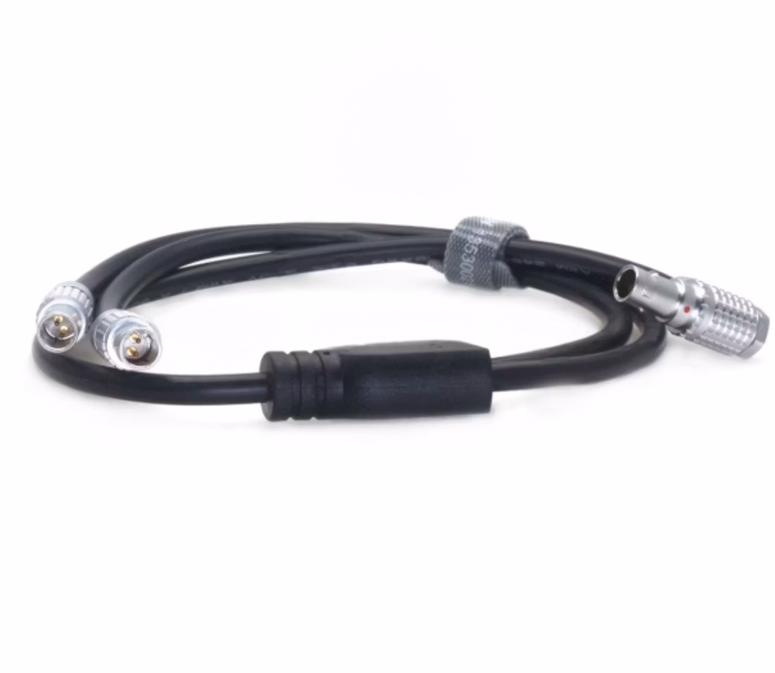 60cm 12V 0B2 Pin to 2* 0B2 Pin Y Power Cable for Transmitter ,Monitor and more