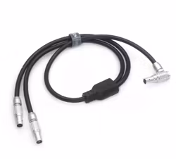 60cm 12V 0B2 Pin to 2* 0B2 Pin Y Power Cable for Transmitter ,Monitor and more