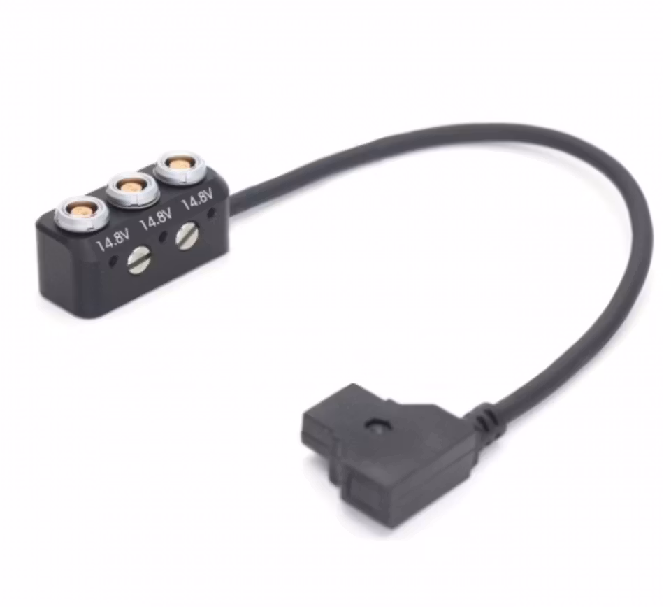 D-Tap to 0B2 Cable with 1/4 Screws 30cm Cable