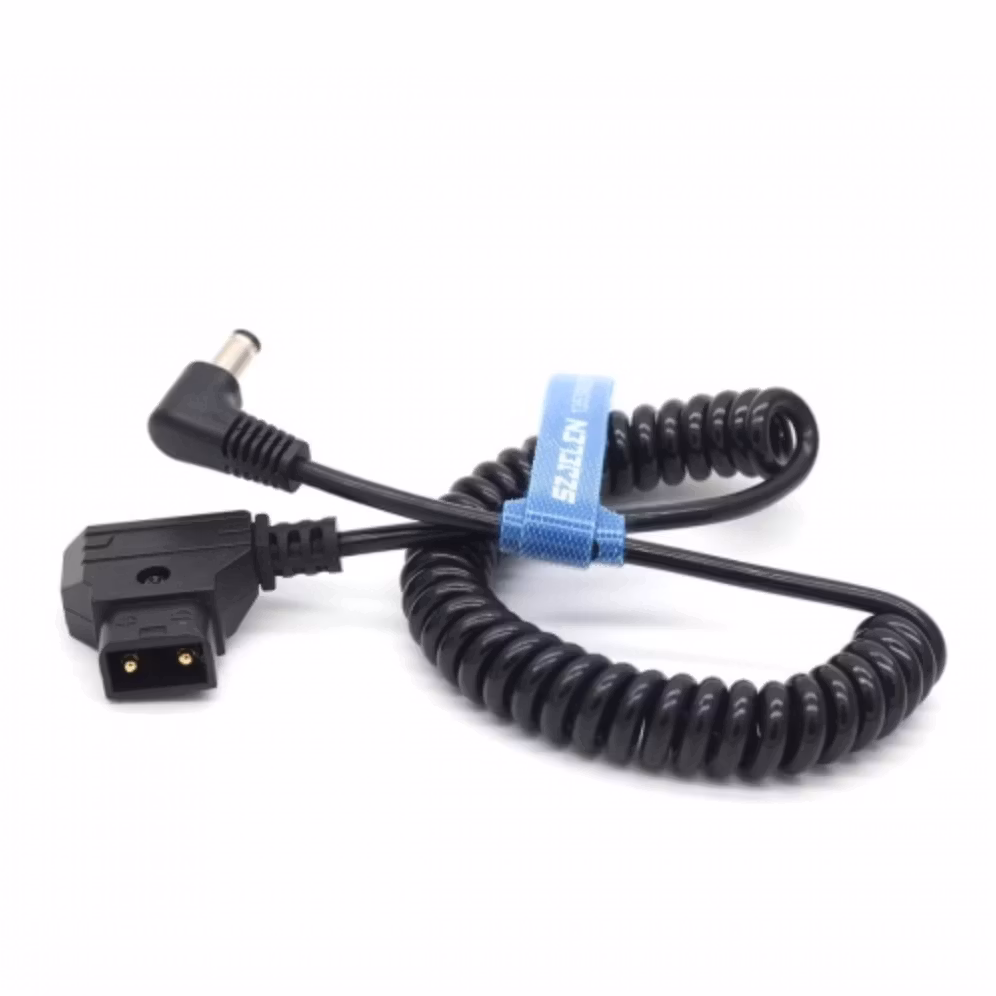 0.35-0.5m 12V D-Tap to DC2.5 Power Coiled Cable