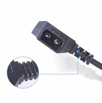 Coiled 0.5-1.5m D-Tap to Mini XLR 4 Pin Power Cable for TVLOGIC Monitor