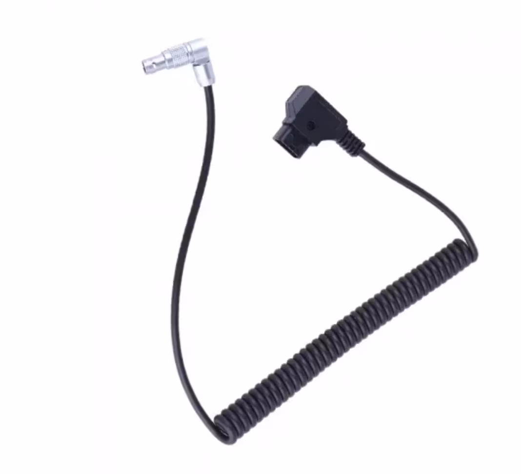 0.5-1.5m Coiled D-Tap to OB2 RED KOMODO Camera Power Cable