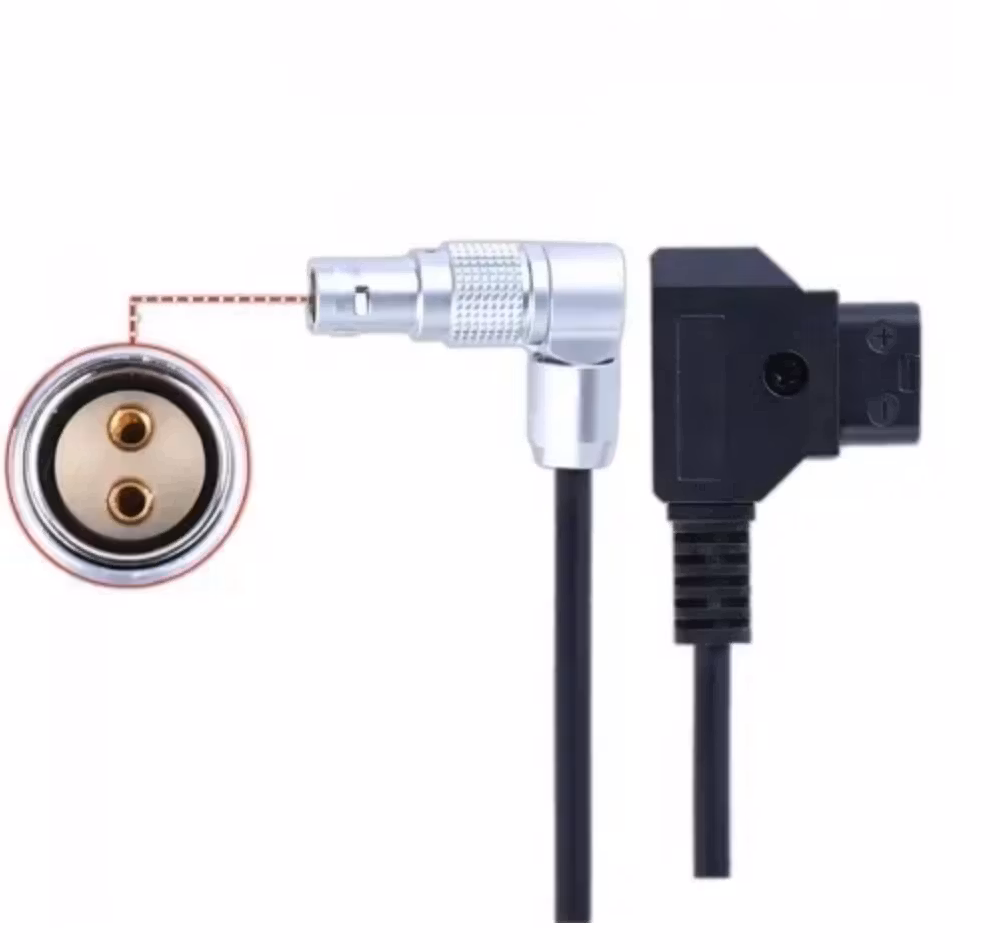 0.5-1.5m Coiled D-Tap to OB2 RED KOMODO Camera Power Cable