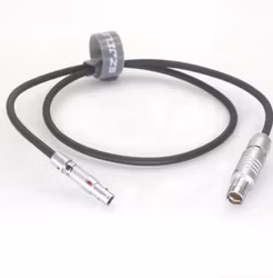 0.5m 00B 4pin to RS 3 pin Cable for Teradek RT Controlling Arri Alexa Camera Power On/Off