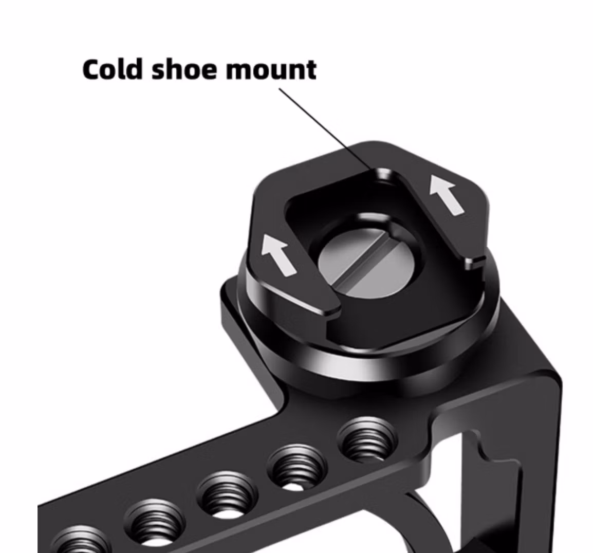 Cable Fix Clamp with Cold Shoe Mount