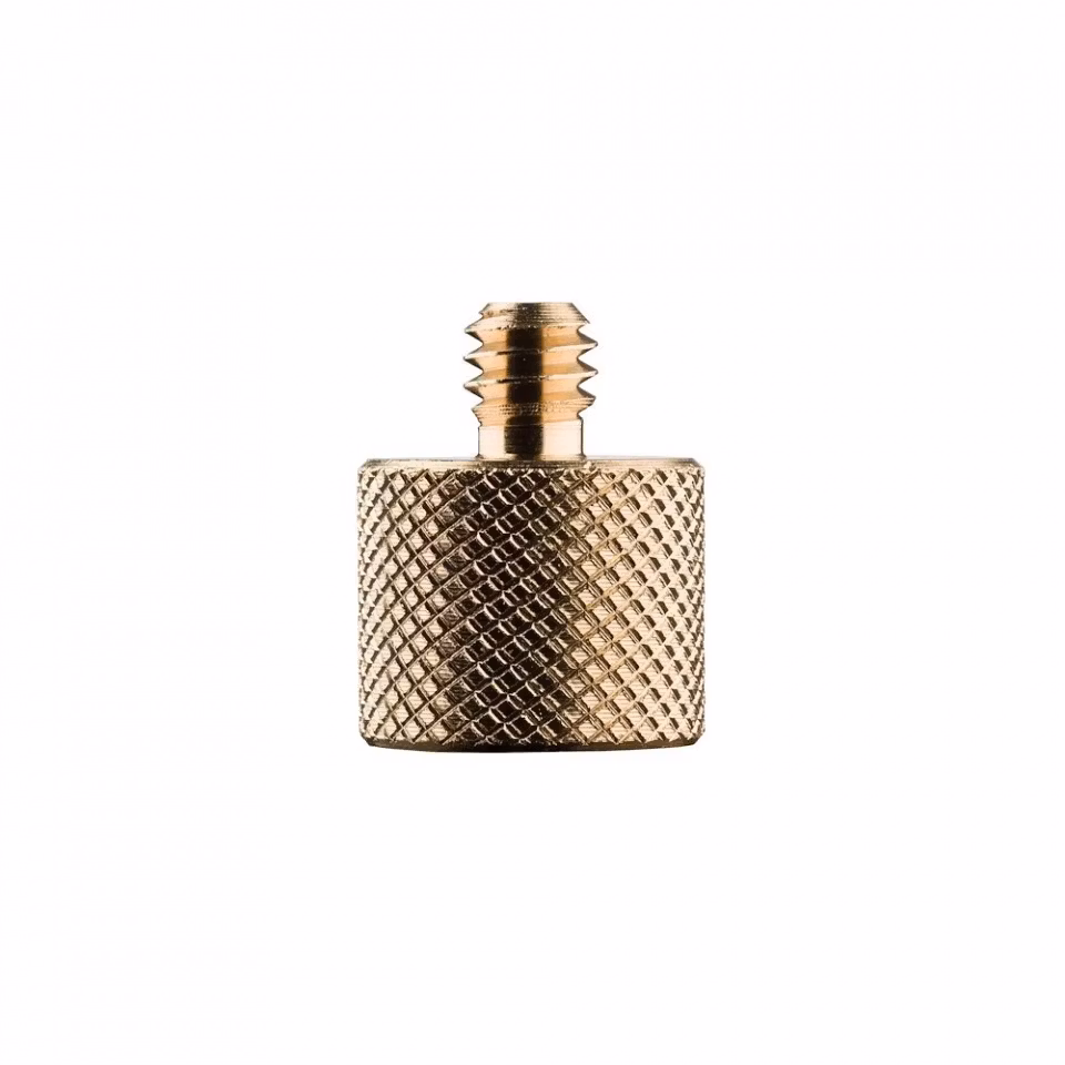 Manfrotto Adapterskruv 1/4"-3/8" svart