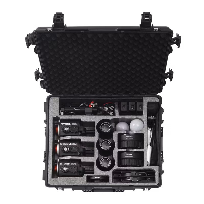 APUTURE STORM 80C 3-LIGHT KIT