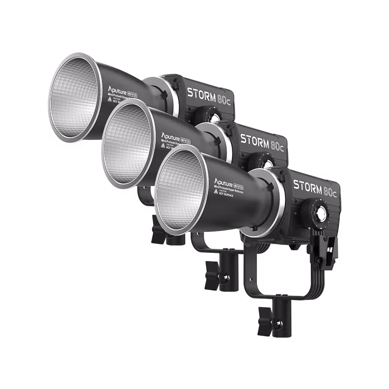 APUTURE STORM 80C 3-LIGHT KIT