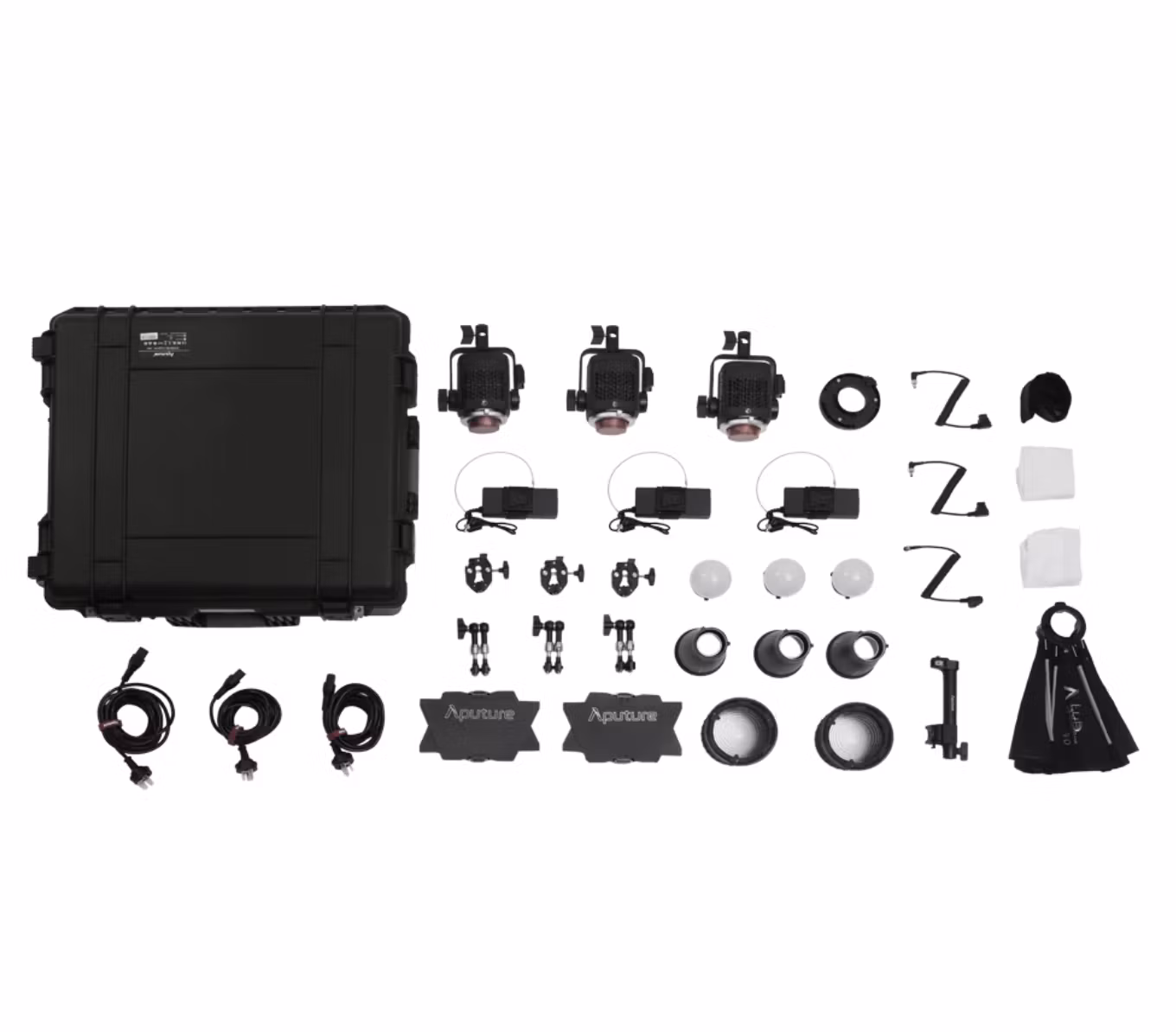 APUTURE STORM 80C 3-LIGHT KIT