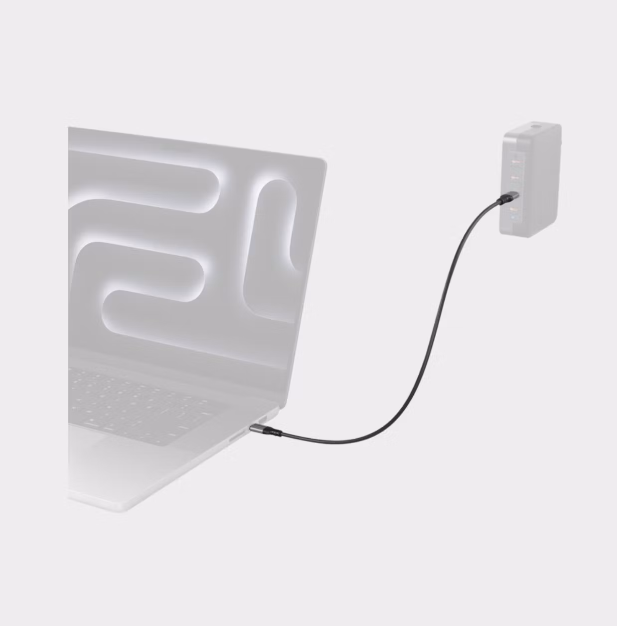 Cable de alimentación USB-C SMALLRIG 4908 de 240 W