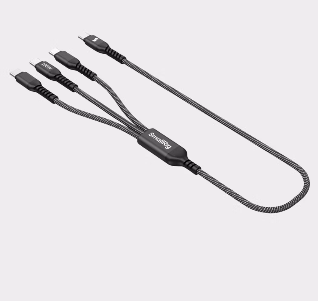 SmallRig 5079 USB-C Power Cable 3-in-1