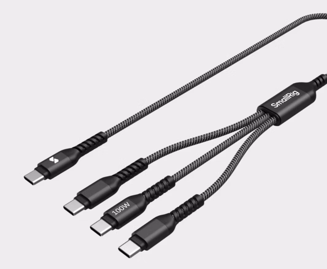SmallRig 5079 USB-C Power Cable 3-in-1