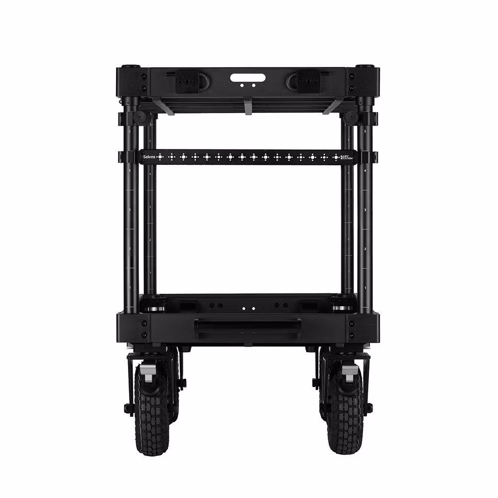 Selens Cart Workstation 40"Video Production Camera Cart DIT vagn