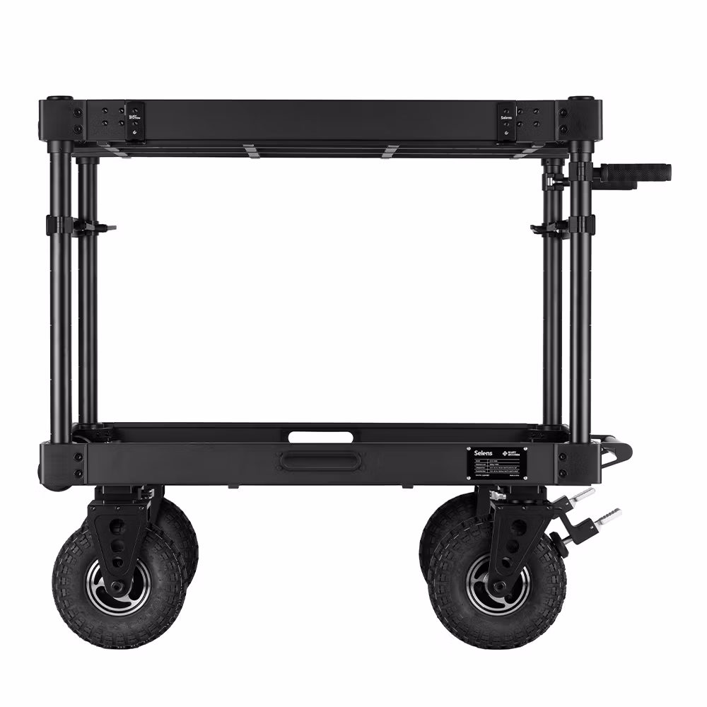 Selens Cart Workstation 40"Video Production Camera Cart DIT vagn