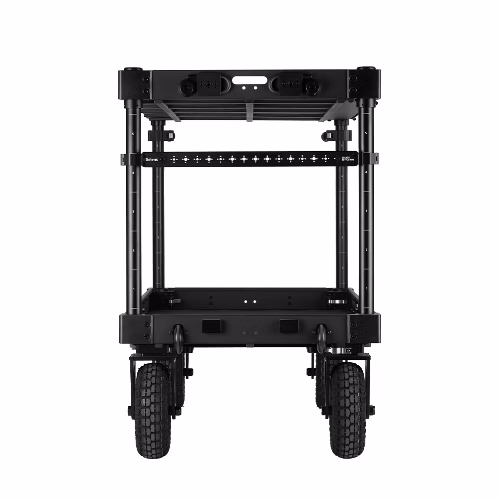 Selens Cart Workstation 40"Video Production Camera Cart DIT vagn