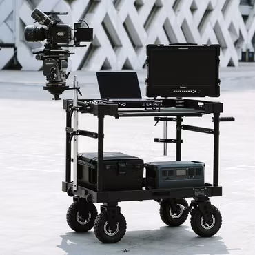 Selens Cart Workstation 40"Video Production Camera Cart DIT vagn