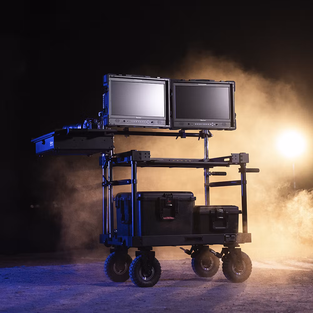 Selens Cart Workstation 40"Video Production Camera Cart DIT vagn