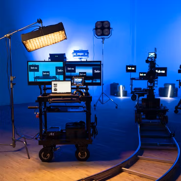 Selens Cart Workstation 30" Video Production Camera Cart DIT vagn