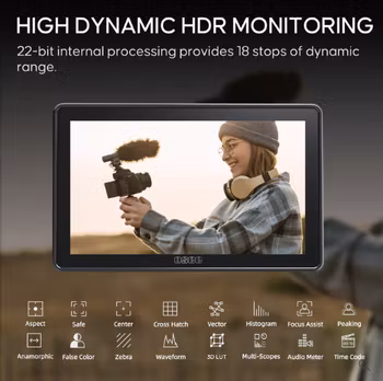 OSEE, G7 Pro 7", 3000nits! Touchscreen Field Monitor with Camera Control