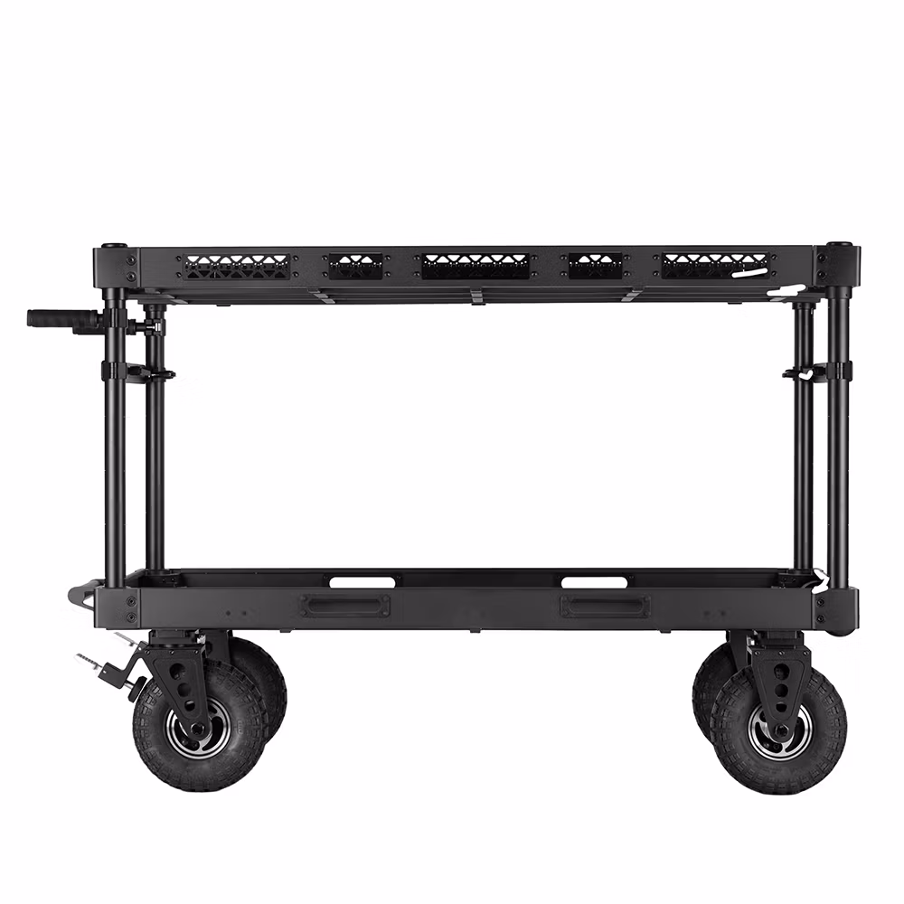 Selens Cart Workstation 55" Video Production Camera Cart DIT vagn