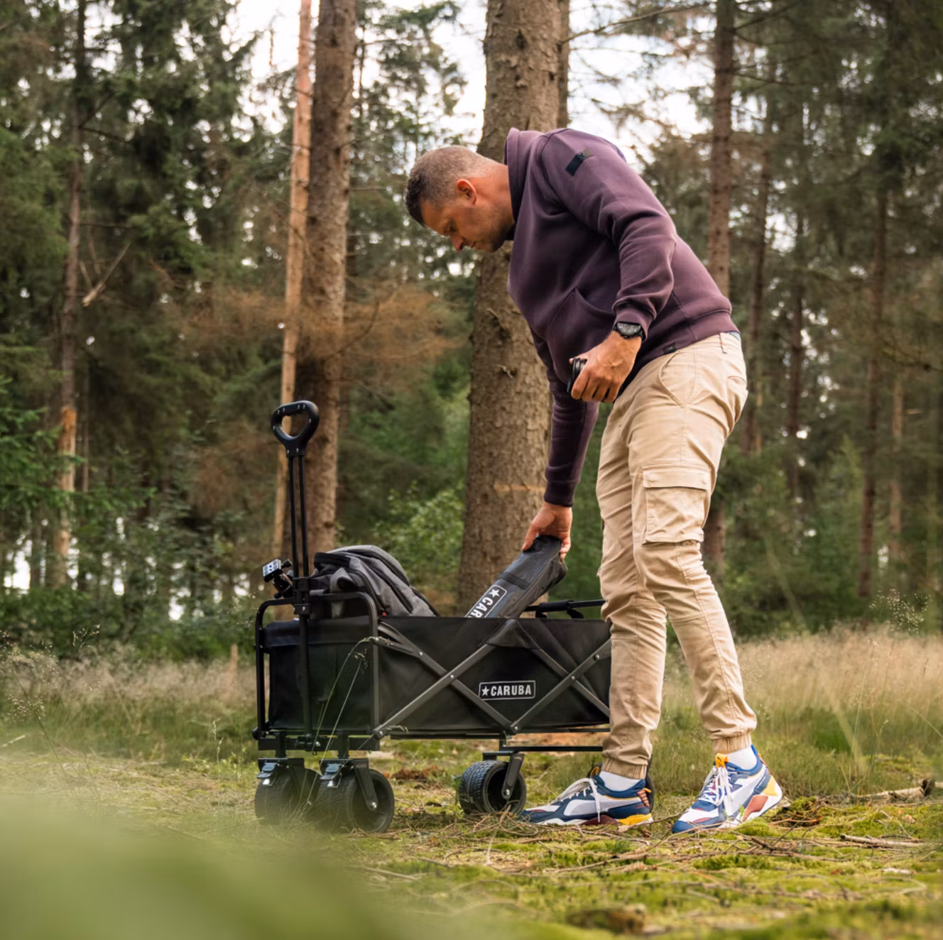 Caruba Foldable Transport Trolley, vagn