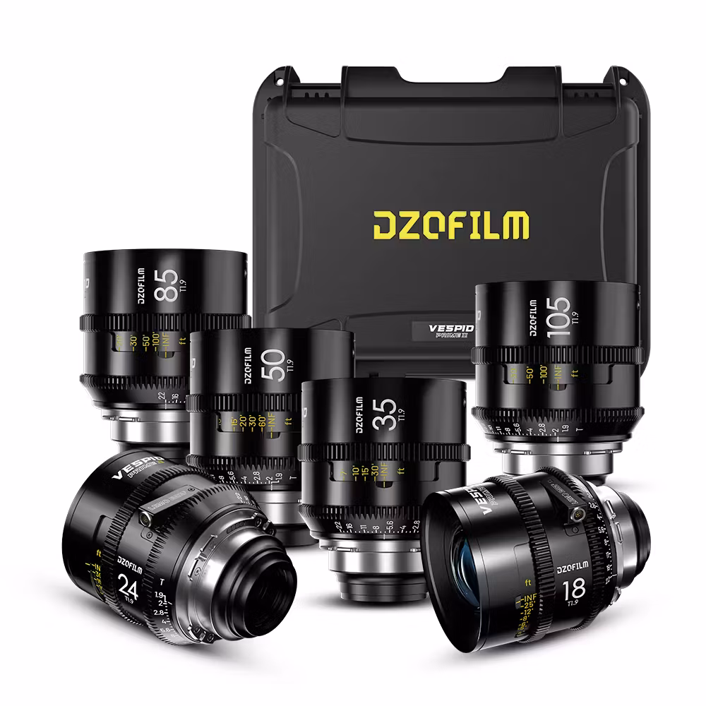 DZOFILM Vespid Prime2 24mm PL Negro Métrico