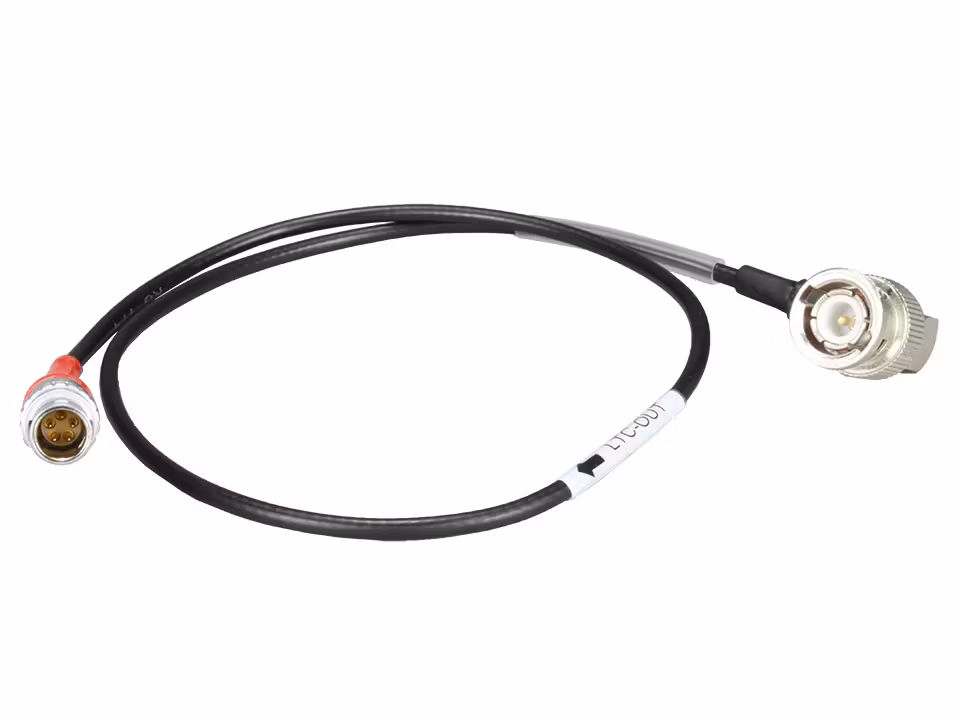 Ambient LTC-OUT - Timecode Cable PushPull-5-pin (Lemo-compatible) to BNC
