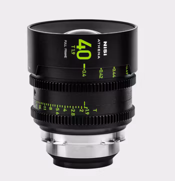 NiSi Cine Lens Athena Prime 40mm T1.9 PL-Mount