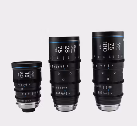 Laowa  Ranger FF (16-30mm,28-75mm, 75-180mm) Cine Lens 3-Lens Bundle - Arri PL/Canon EF